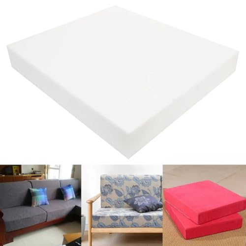 MoonRest® Upholstery Cushion Made in USA Padding for Chairs, Sofas, Benches, Seat Cushions High Density (Firm, 3 x 24 x 72)