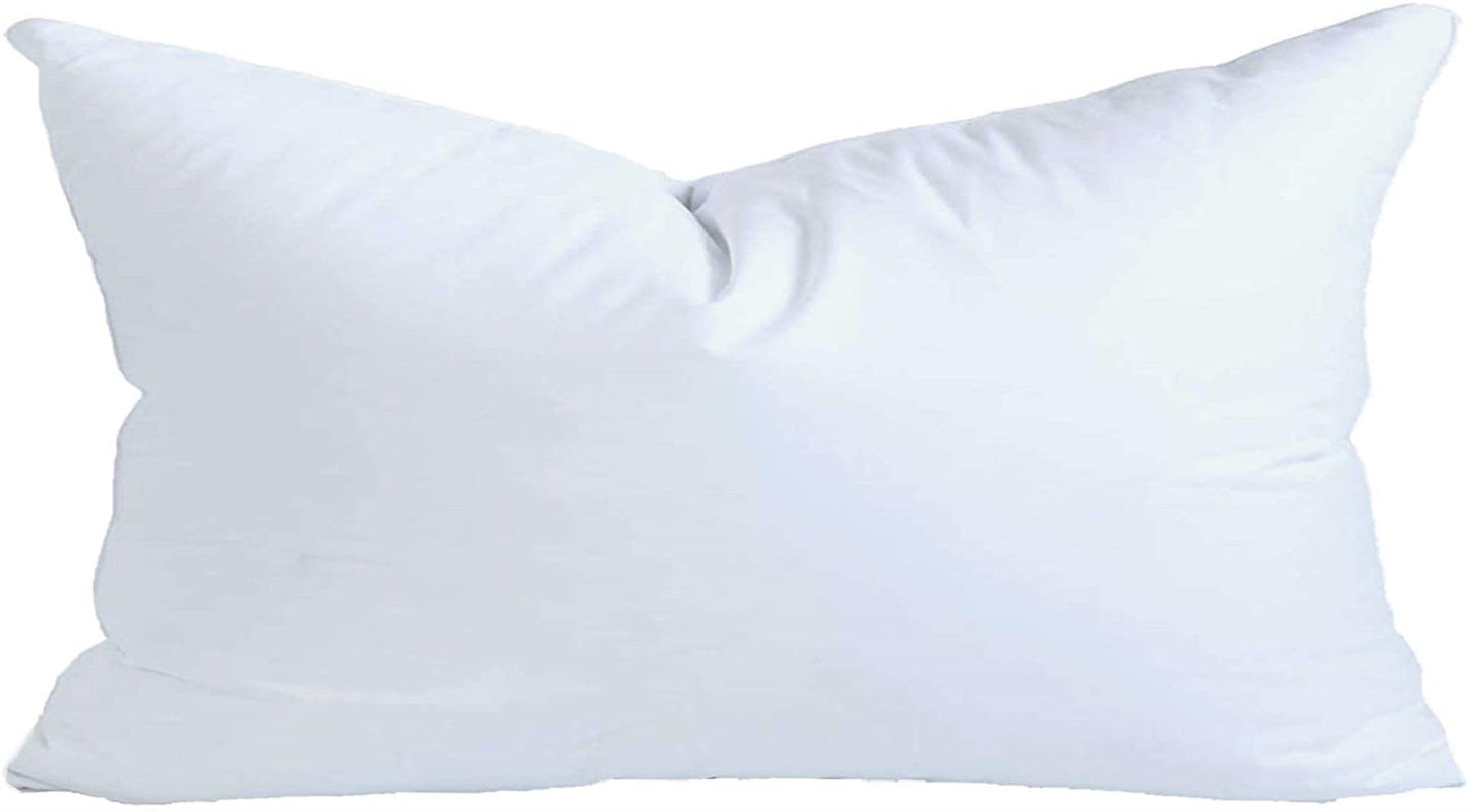 MoonRest - Synthetic Down Pillow Insert, Hypoallergenic Down Alternative Pillow Form Stuffer for Sofa Shams, Decorative Pillow, Cushion and Bed Pillow - All of The Softness of Down Pillows
