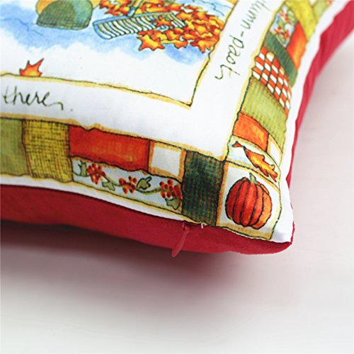 MoonRest Christmas Decorative Throw Pillow Cover Polyester décor Cushion Pillowcase