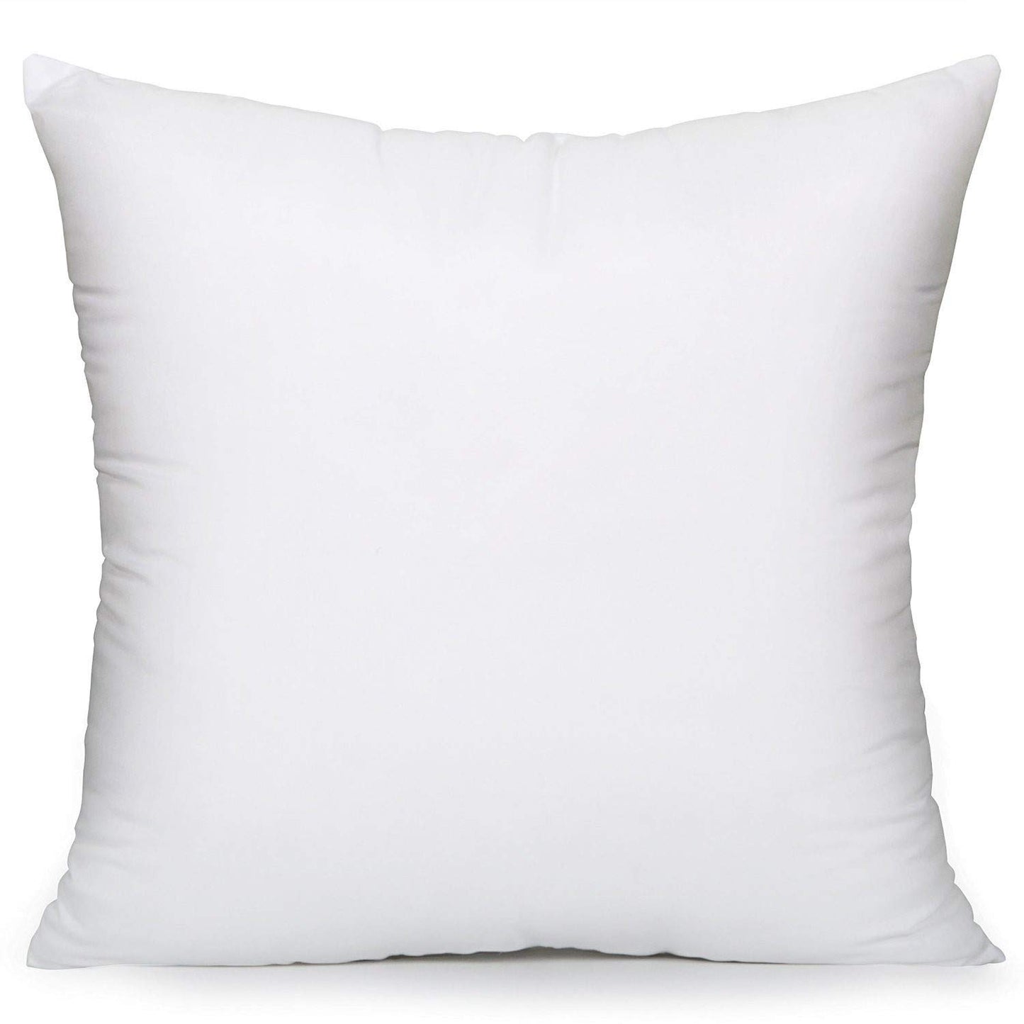 MoonRest Square Premium Hypoallergenic Polyester Microfiber Stuffer Pillow Insert Form for Decorative Throw Pillow, Cushion Cover with Hidden Zipper for Couch Bed Sofa, Solid Soft