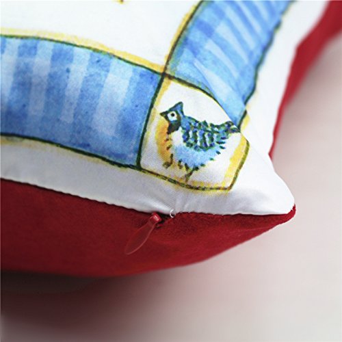 MoonRest Christmas Decorative Throw Pillow Cover Polyester décor Cushion Pillowcase
