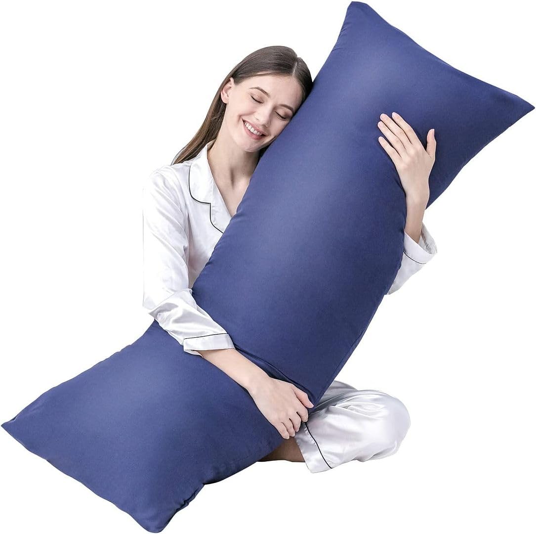 MoonRest Classic Microsuede Body Pillow Pillowcase - Ultra-Soft Plush - Hidden Zipper 20 X 54 Inch