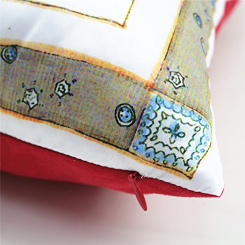 MoonRest Christmas Decorative Throw Pillow Cover Polyester décor Cushion Pillowcase