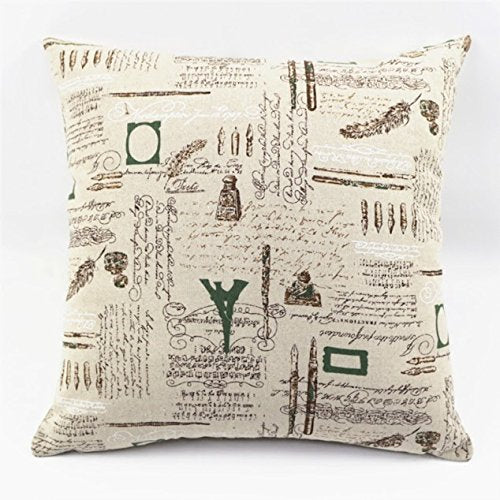 MoonRest Cotton Linen Decorative Throw Pillow Fully Assembled