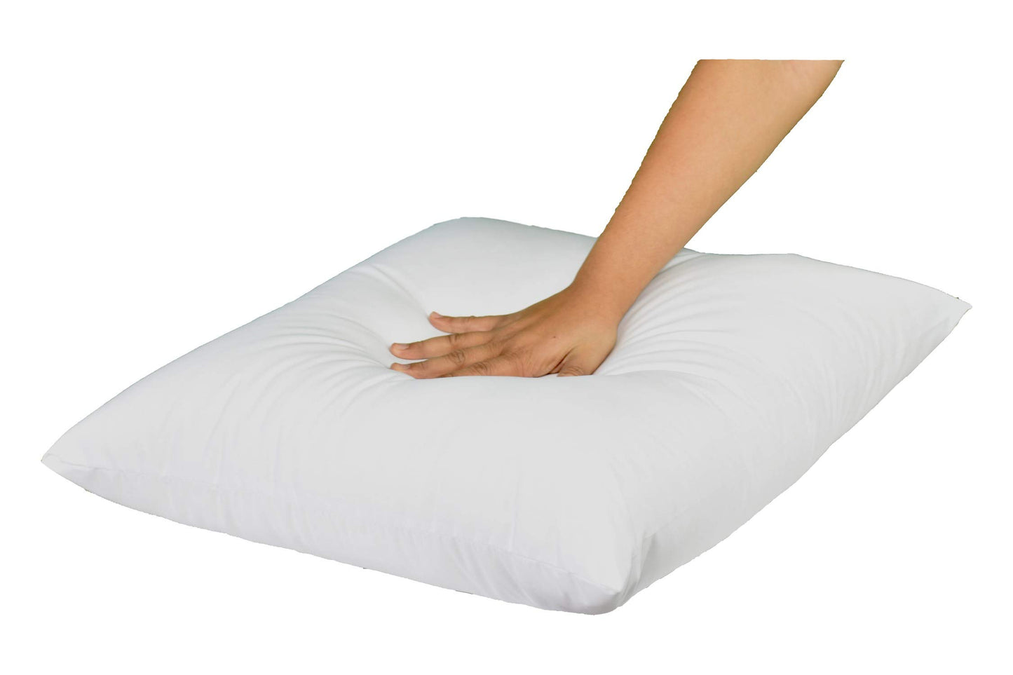 MoonRest Square Premium Hypoallergenic Polyester Microfiber Stuffer Pillow Insert Form for Decorative Throw Pillow, Cushion Cover with Hidden Zipper for Couch Bed Sofa, Solid Soft