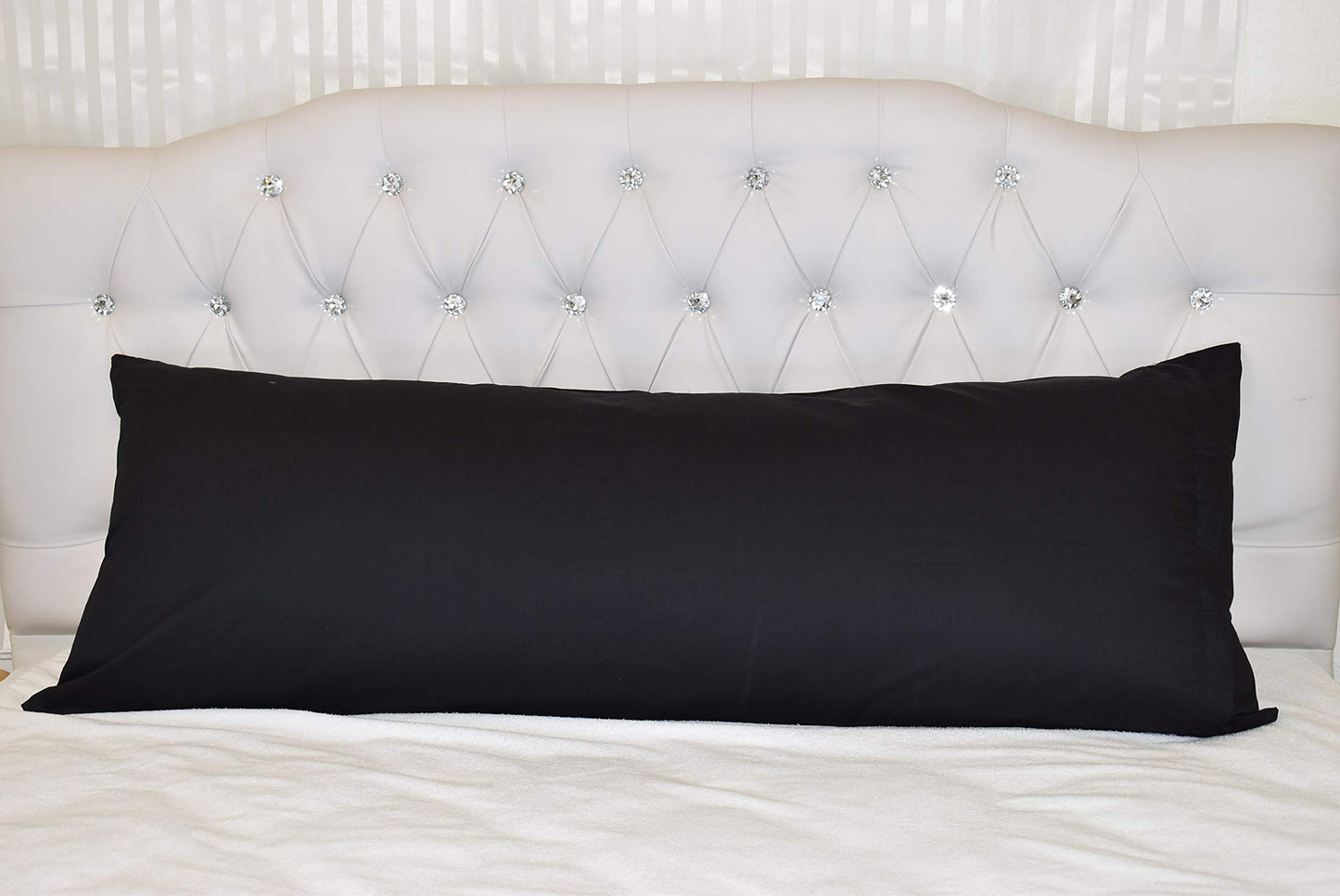 MoonRest Body Pillow Pillowcase Luxury High Count Thread with Hidden Zipper -%100 Cotton