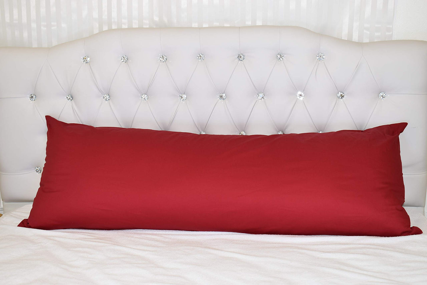 MoonRest Body Pillow Pillowcase Luxury High Count Thread with Hidden Zipper -%100 Cotton