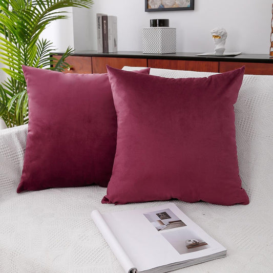 MoonRest Pack of Two Decorative Pillow Filled with Synthetic Down Alternative Polyester Fiber