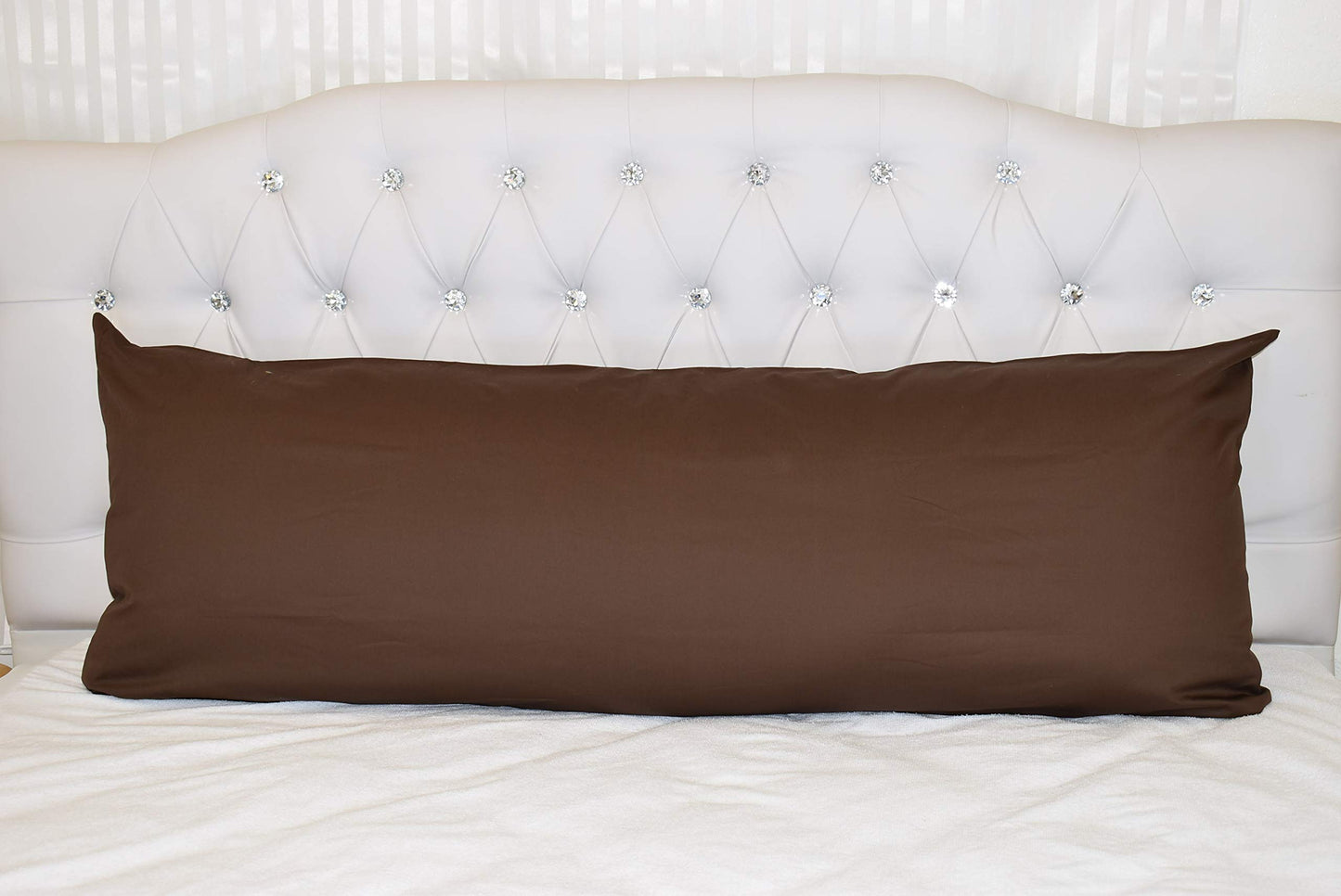 MoonRest Body Pillow Pillowcase Luxury High Count Thread with Hidden Zipper -%100 Cotton