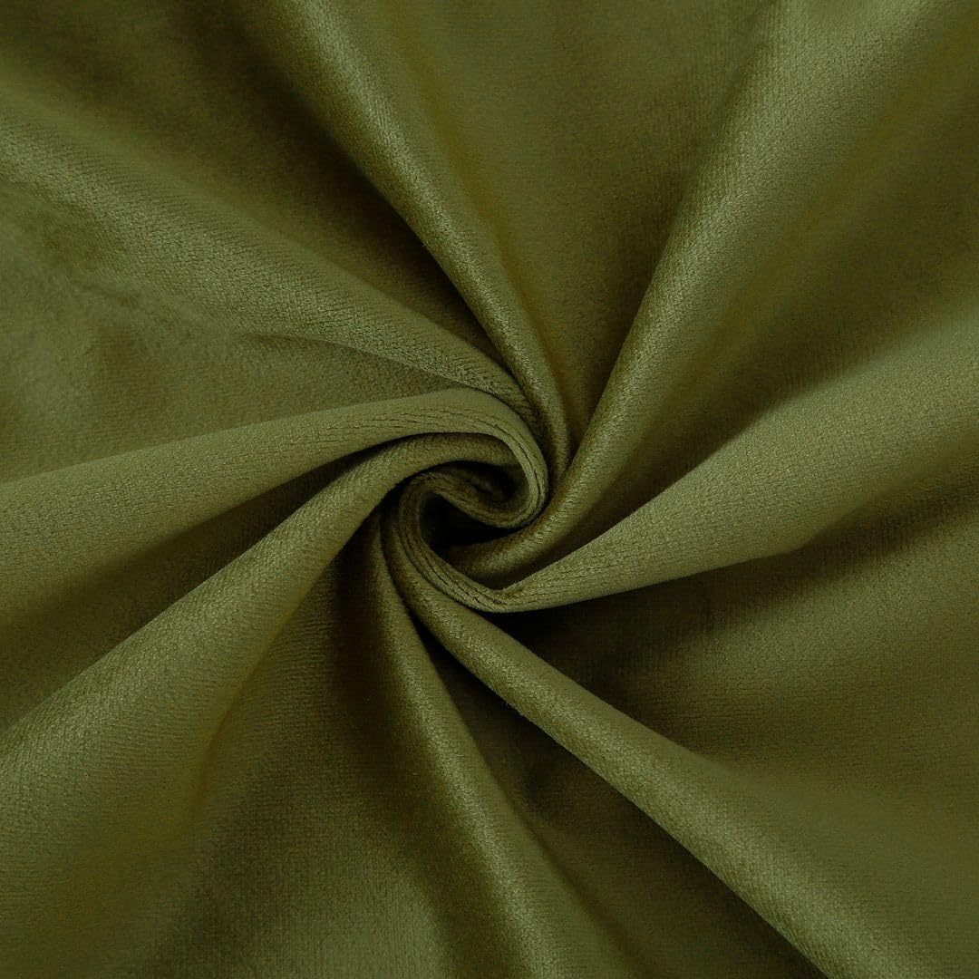 MoonRest - Pack of 2, Velvet Decorative Pillow Cover Set, Cozy Soft with Hidden Zipper Solid Color for Sofa Bedroom Car Couch Throw Pillow