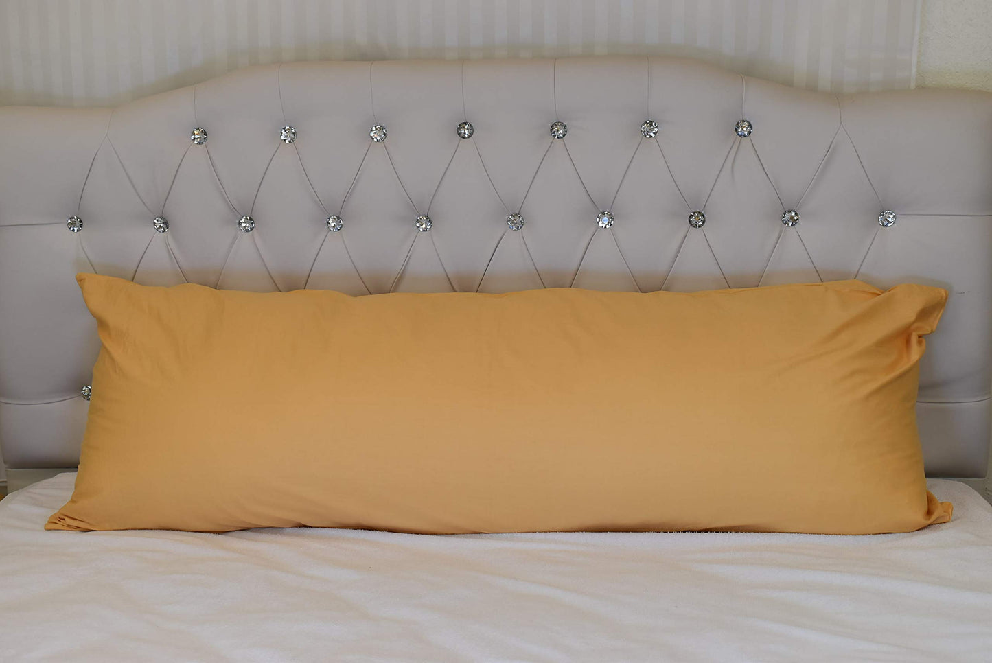 MoonRest Body Pillow Pillowcase Luxury High Count Thread with Hidden Zipper -%100 Cotton