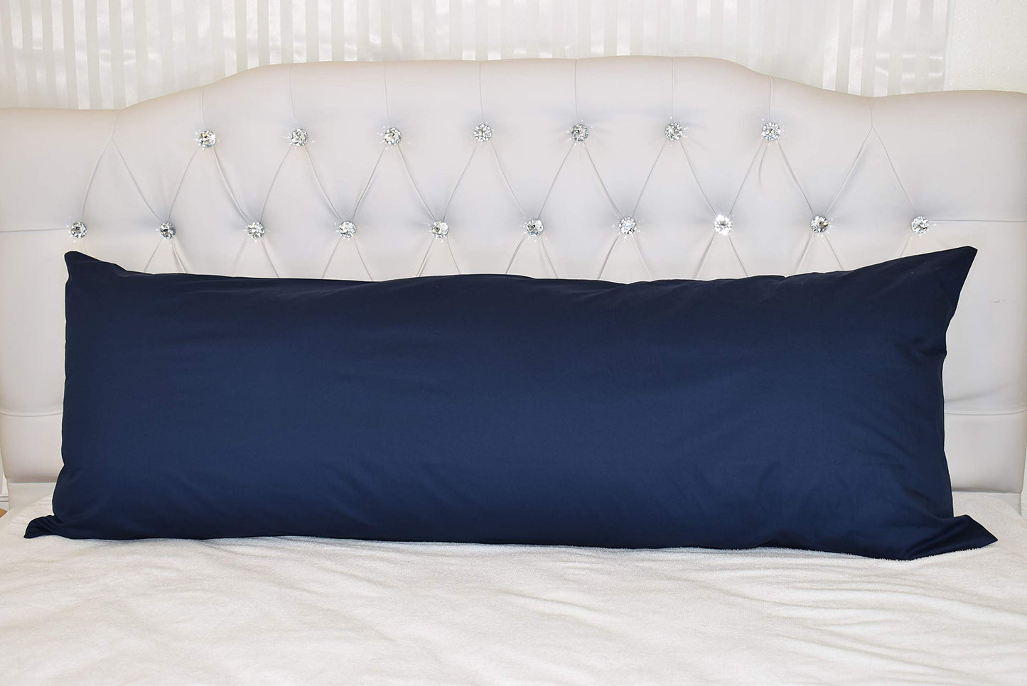 MoonRest Body Pillow Pillowcase Luxury High Count Thread with Hidden Zipper -%100 Cotton