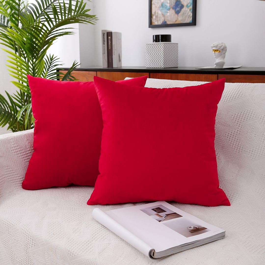 MoonRest Pack of Two Decorative Pillow Filled with Synthetic Down Alternative Polyester Fiber