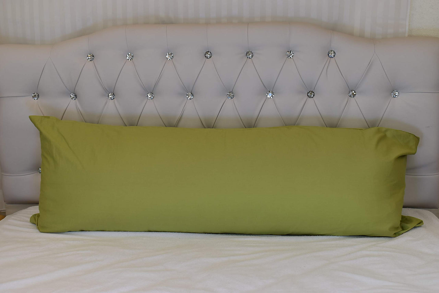 MoonRest Body Pillow Pillowcase Luxury High Count Thread with Hidden Zipper -%100 Cotton