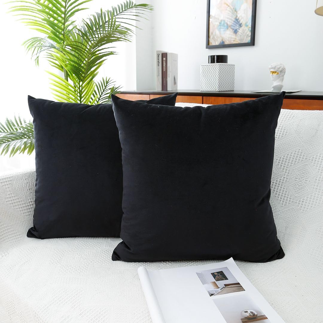 MoonRest Pack of Two Decorative Pillow Filled with Synthetic Down Alternative Polyester Fiber