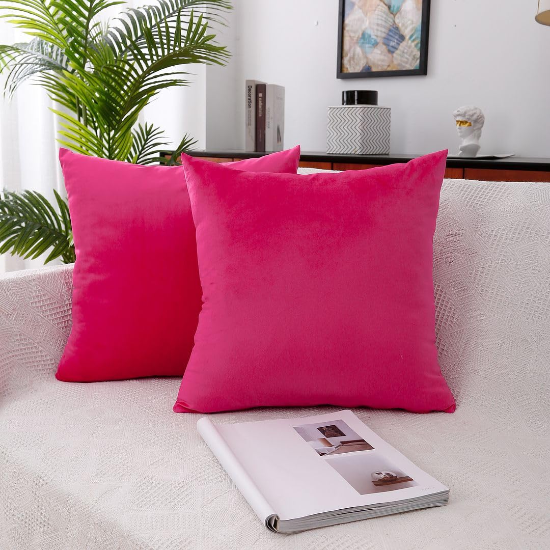 MoonRest Pack of Two Decorative Pillow Filled with Synthetic Down Alternative Polyester Fiber