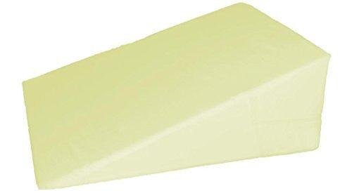 Bed Wedge Cover – Wedge Pillow Replacement Cover with Zipper - 100% Cotton Replacement Pillowcase for Bed Wedges - Universal Fit for Wedges Up to 27” Wide