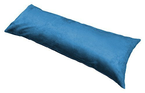 Multiple Colors - 20" X 54" Classic Microsuede Body Pillowcase