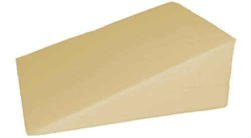 Bed Wedge Cover – Wedge Pillow Replacement Cover with Zipper - 100% Cotton Replacement Pillowcase for Bed Wedges - Universal Fit for Wedges Up to 27” Wide