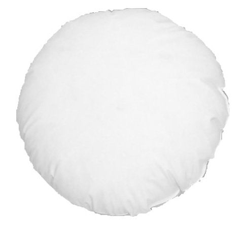MoonRest Round Pillow Insert Hypoallergenic Polyester Form Stuffer-%100 Cotton Blend Covering for Sofa Sham, Decorative Pillow, Cushion and Bed