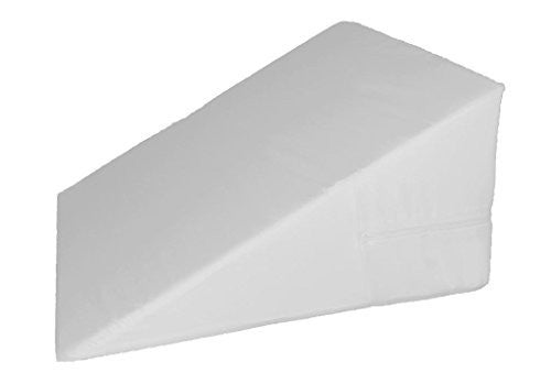 Bed Wedge Cover – Wedge Pillow Replacement Cover with Zipper - 100% Cotton Replacement Pillowcase for Bed Wedges - Universal Fit for Wedges Up to 27” Wide