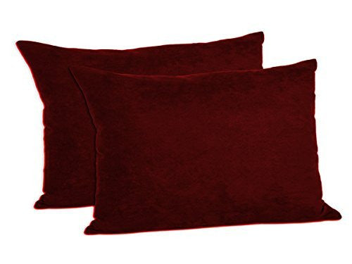 MoonRest -13 By 19-inch Faux Suede Decorative Pillow (Set of 2)