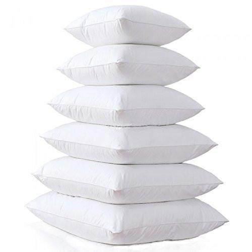 MoonRest Square Pillow Form Insert Hypoallergenic Sham Stuffer 12 x 12