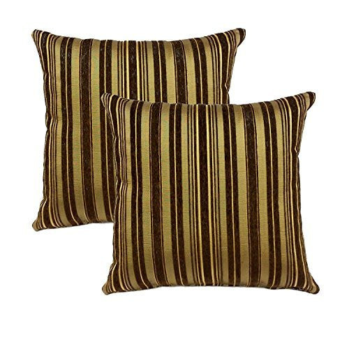 Multi-color Julius Stripe Decorative Pillow Cover (Set of 2)