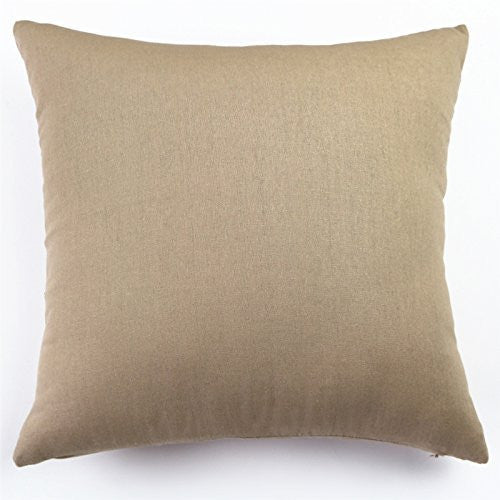 Moonrest Cotton Linen Decorative Throw Pillow Covers