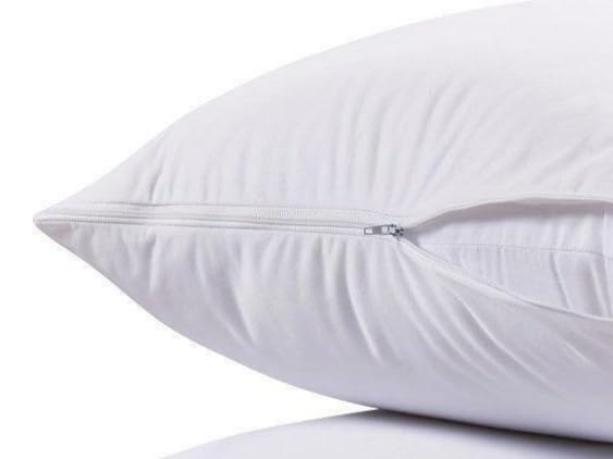 MoonRest Square Pillow Form Insert Hypoallergenic Sham Stuffer, 100% Polyester Microfiber Fill, Lined with Woven Cotton Blend Cover for Decorative Pillow Couch Sofa Bed Cushions