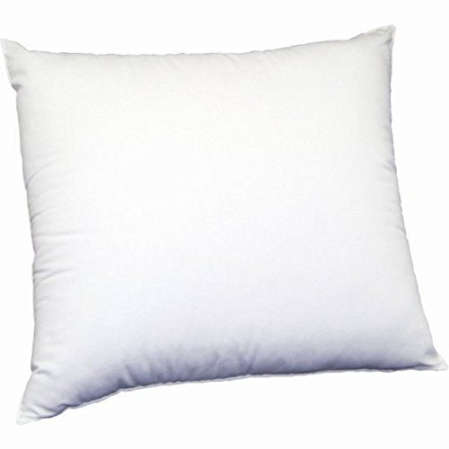 MoonRest Square Premium Hypoallergenic Polyester Microfiber Stuffer Pillow Insert Form for Decorative Throw Pillow, Cushion Cover with Hidden Zipper for Couch Bed Sofa, Solid Soft