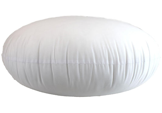 MoonRest Round Pillow Insert Polyester Form Stuffer-%100 Cotton Blend Covering for Sofa Sham, Decorative Pillow, Cushion and Bed
