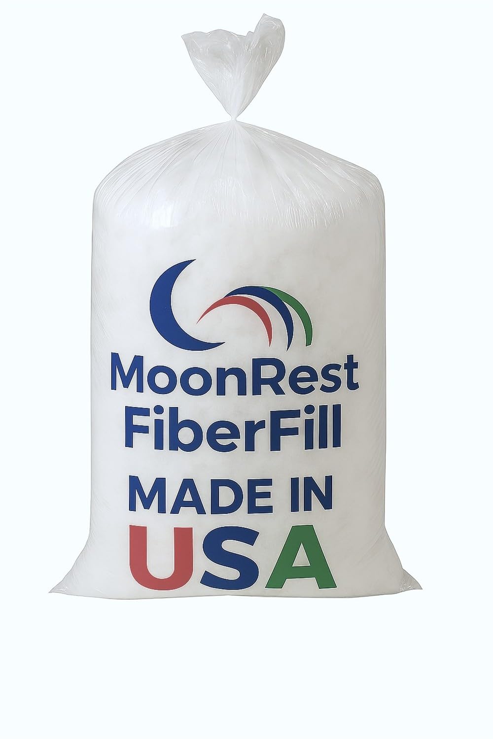 MoonRest Polyester Stuffing Fill for Crafts, Premium Poly-Fill Fiber Stuffing – Ideal for Plush Toys, Crafts, Cloud Accents, Decorative Pillows & More – Machine Washable