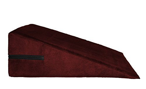 Luxury Bed Wedge Pillow - Microsuede - Made in USA