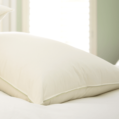 Organic Cotton Bed Pillow Made in USA (Hypoallergenic; Chemical-free) –  Rawganique